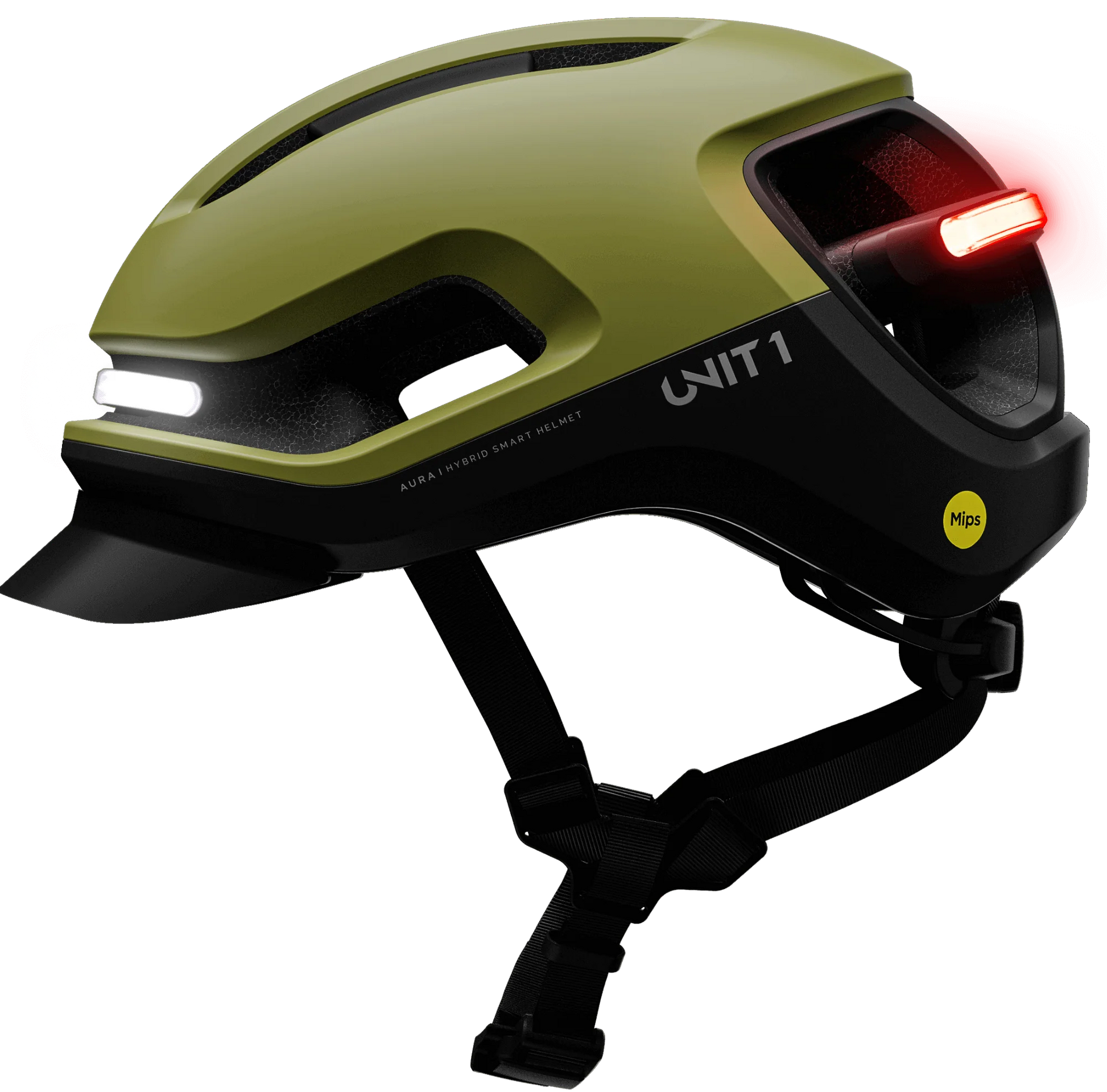 Unit 1 AURA MIPS Helmet w/turn signals - Helmet w/Lights