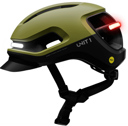 Unit 1 AURA MIPS Helmet w/turn signals - Helmet w/Lights