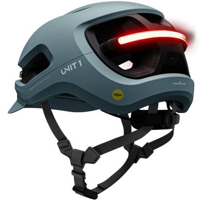 Unit 1 AURA MIPS Helmet w/turn signals - Helmet w/Lights