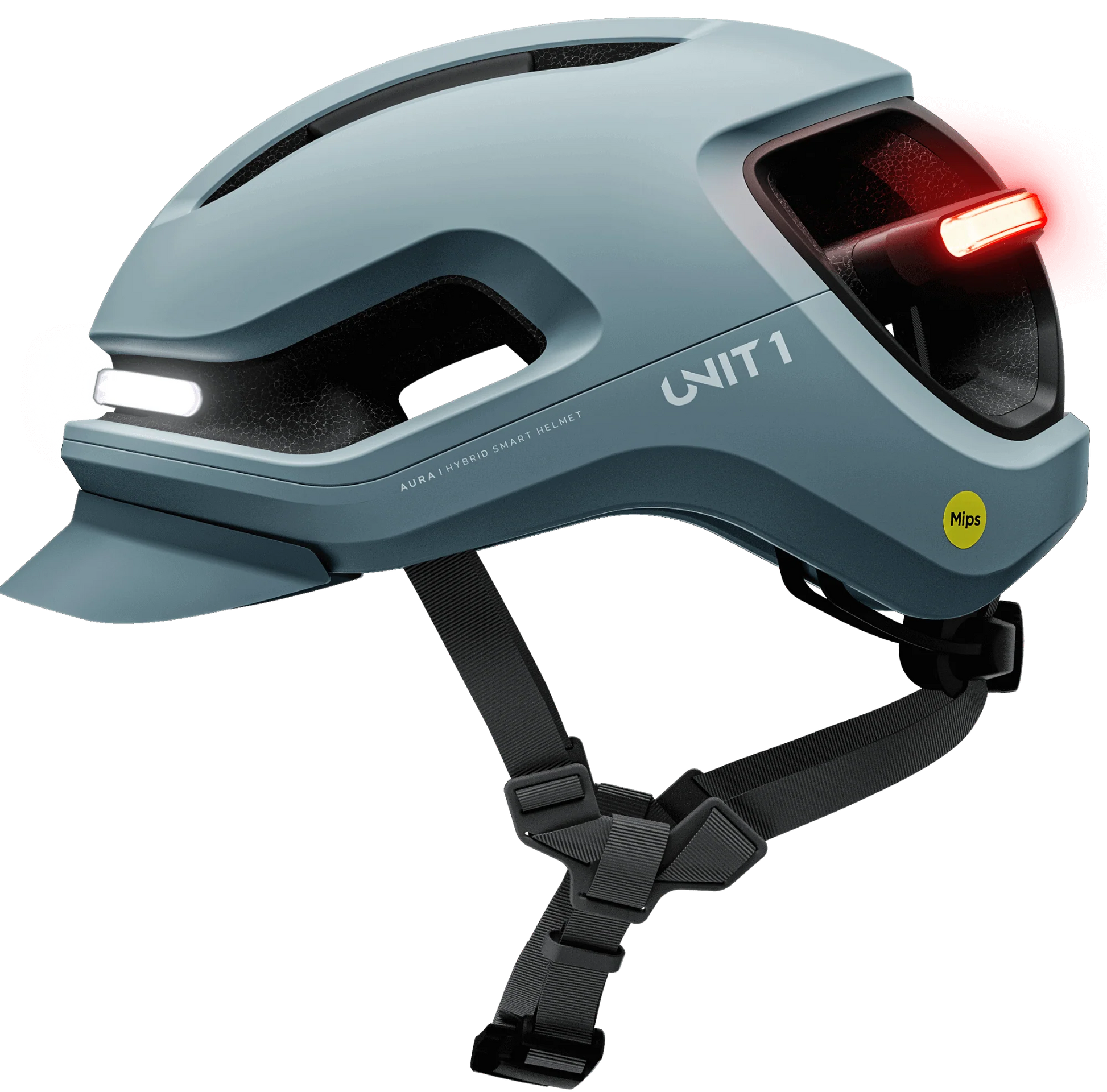 Unit 1 AURA MIPS Helmet w/turn signals - Helmet w/Lights