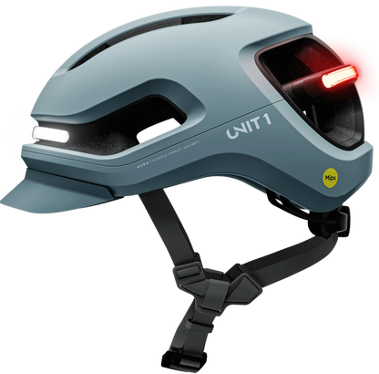 Unit 1 AURA MIPS Helmet w/turn signals - Helmet w/Lights