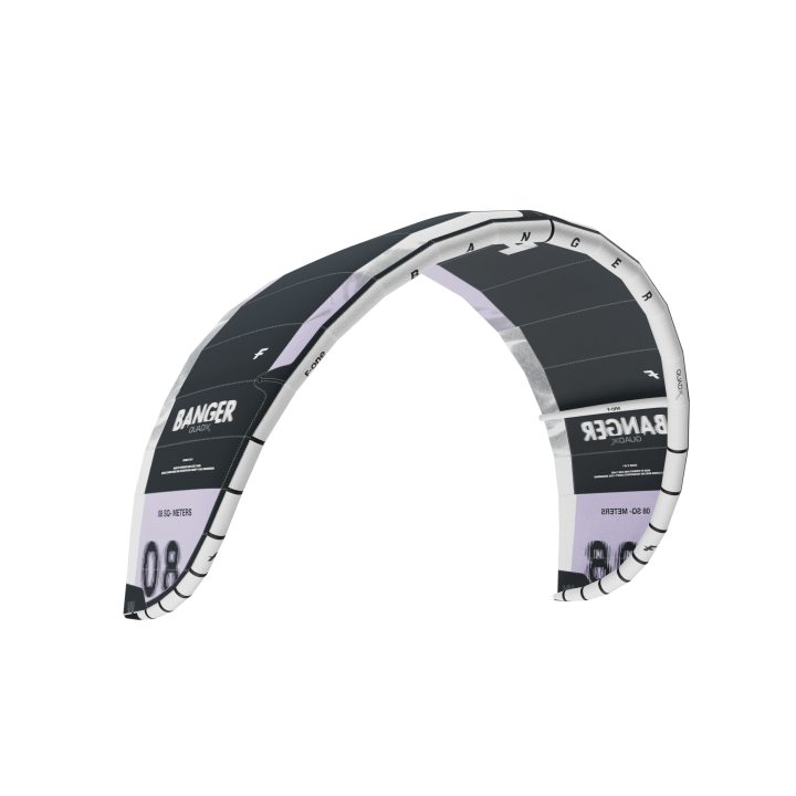 F-One Banger QuadX Kite - Onyx