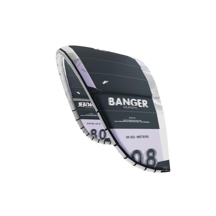 F-One Banger QuadX Kite - Onyx