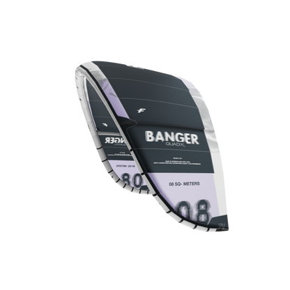 F-One Banger QuadX Kite - Onyx