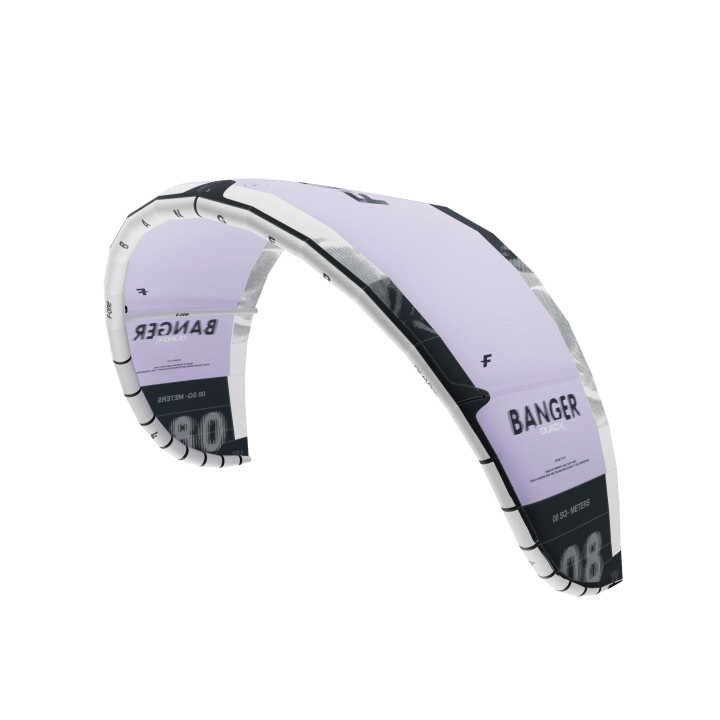 F-One Banger QuadX Kite - Lilac