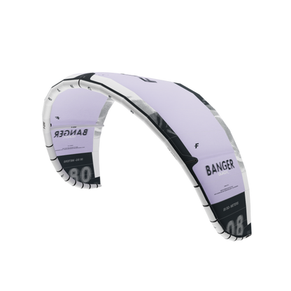 F-One Banger QuadX Kite - Lilac