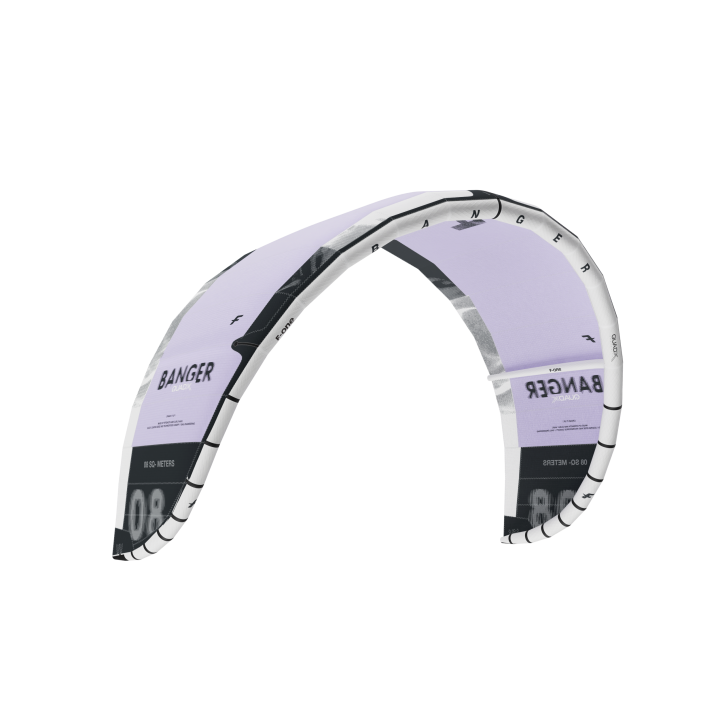F-One Banger QuadX Kite - Lilac