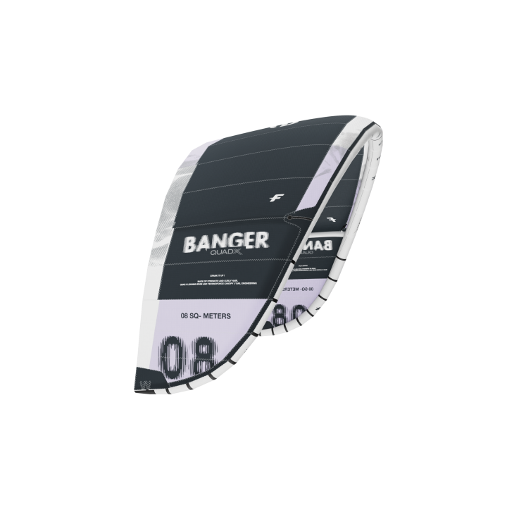F-One Banger QuadX Kite - Onyx