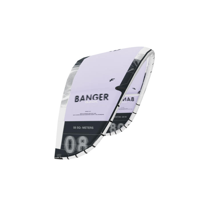 F-One Banger QuadX Kite - Lilac