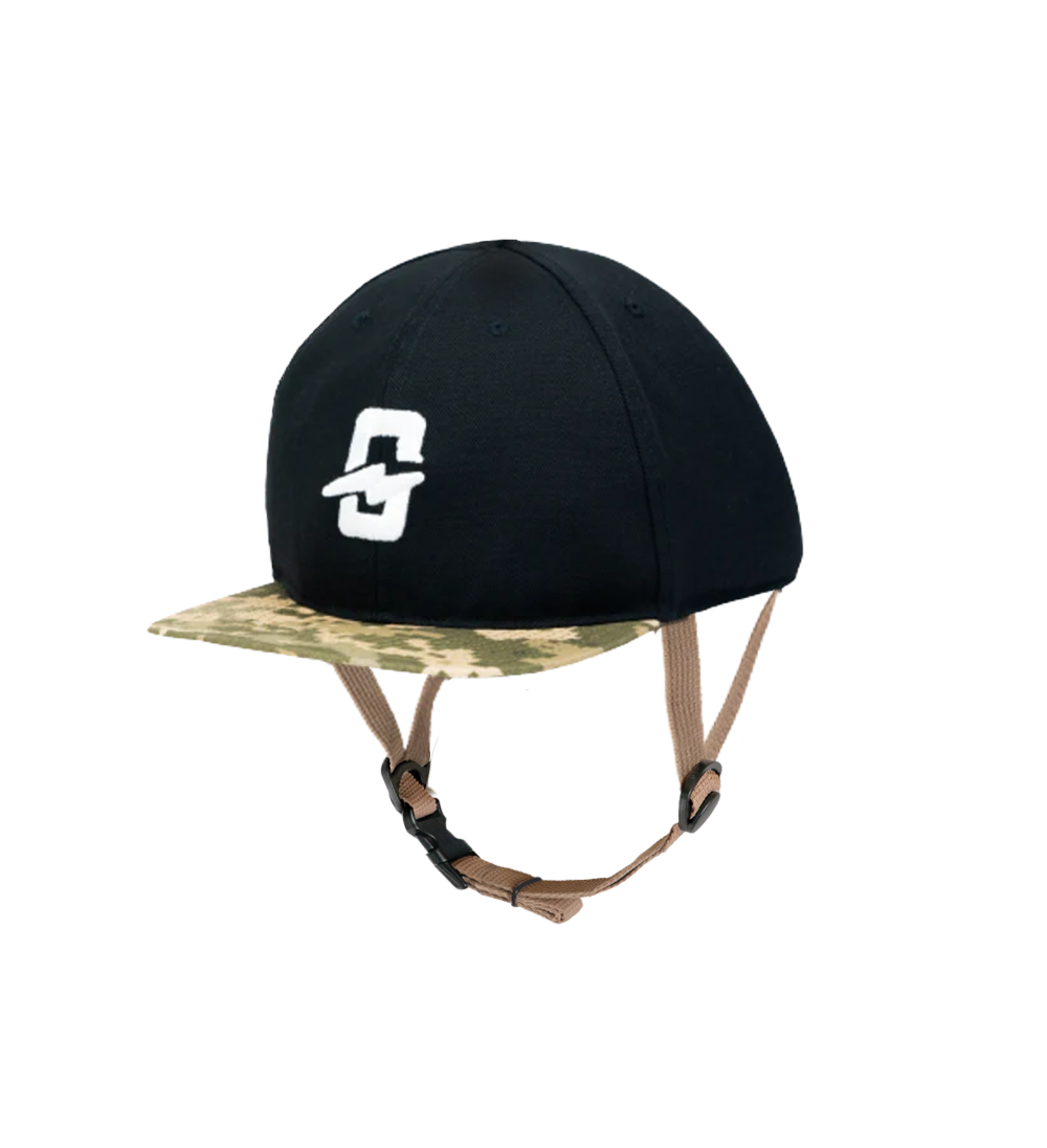BangProof Cap Helmet - Black / Digital Camo - Cap Helmets