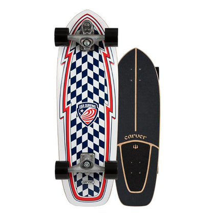 Carver 30.75" USA Booster Surfskate Complete - Surfskate Completes