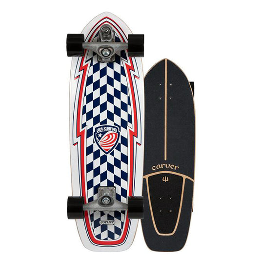 Carver 30.75" USA Booster Surfskate Complete - Surfskate Completes