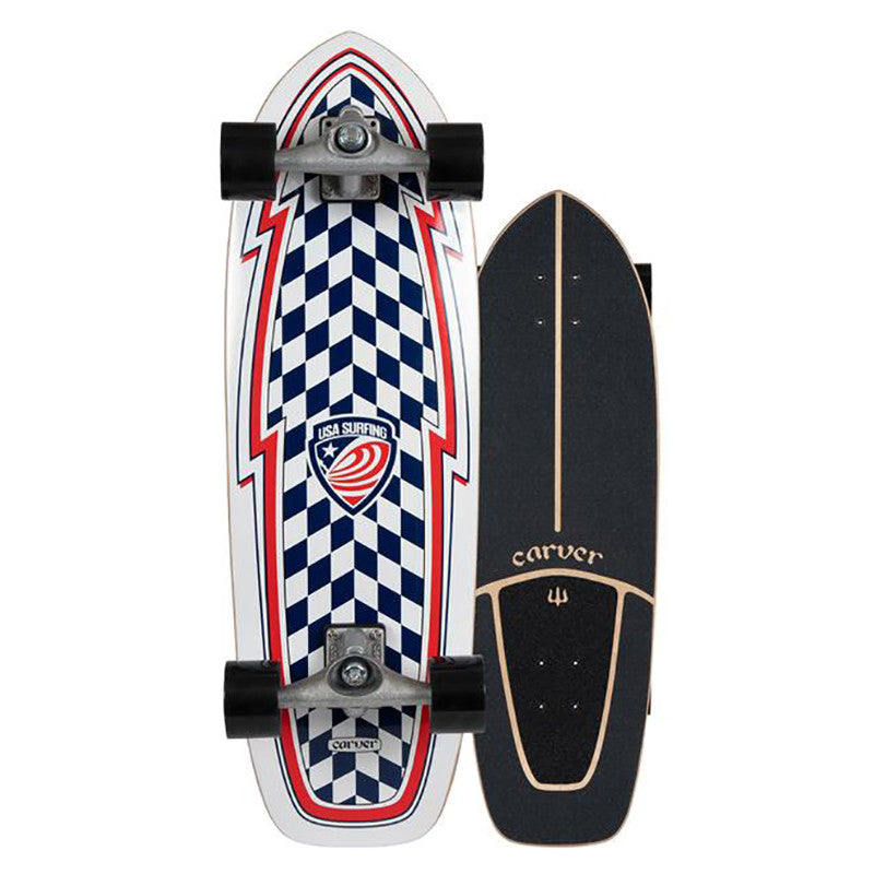 Carver 30.75" USA Booster Surfskate Complete - Surfskate Completes