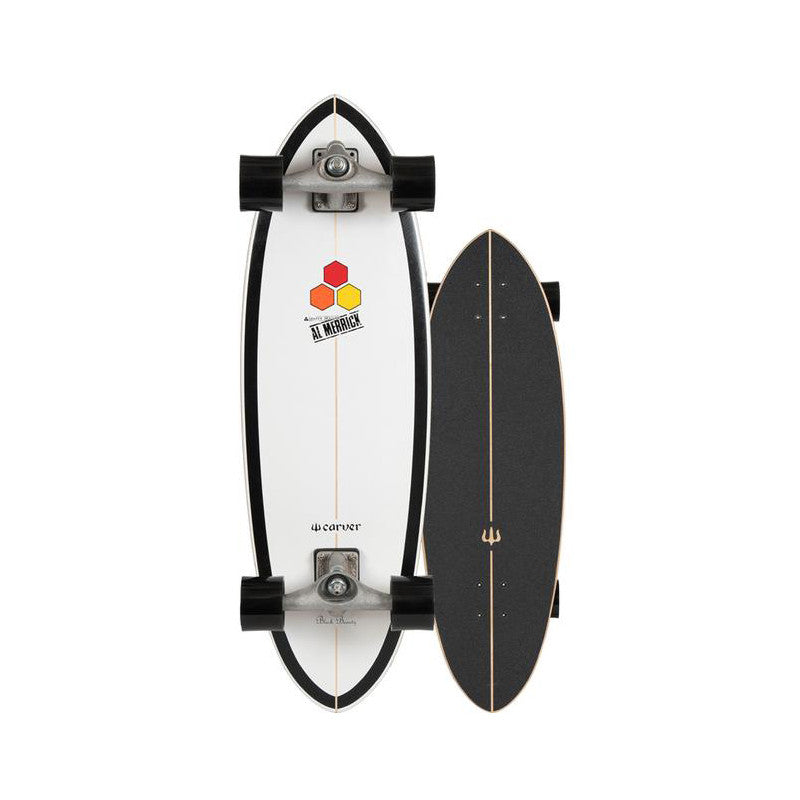 Carver 31.75" CI Black Beauty Surfskate Complete - Surfskate Completes