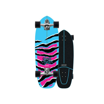 Carver Job Blue Tiger 31" Surfskate Complete - Surfskate Completes
