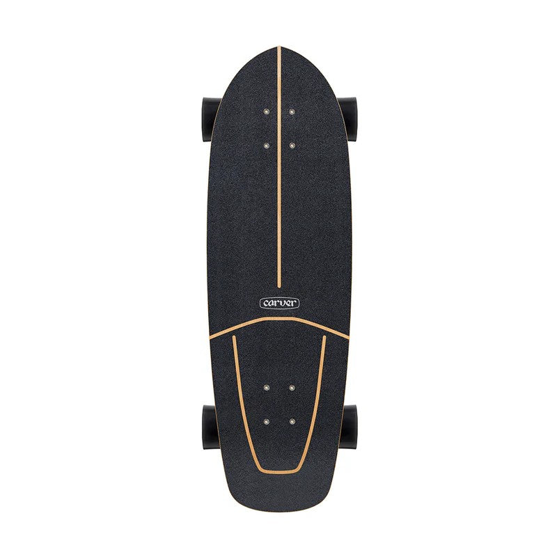 Carver Job Wave Slayer Raw 32" Surf Skate Complete - Surfskate Completes