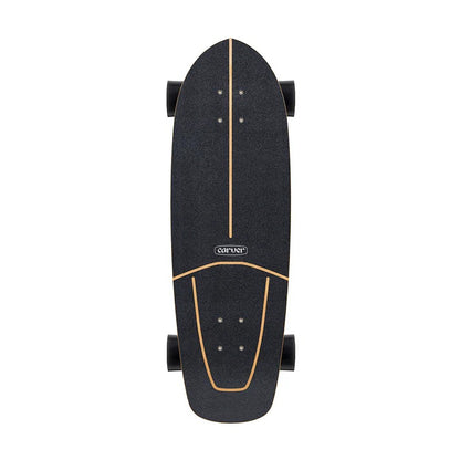 Carver Job Wave Slayer Raw 32" Surf Skate Complete - Surfskate Completes