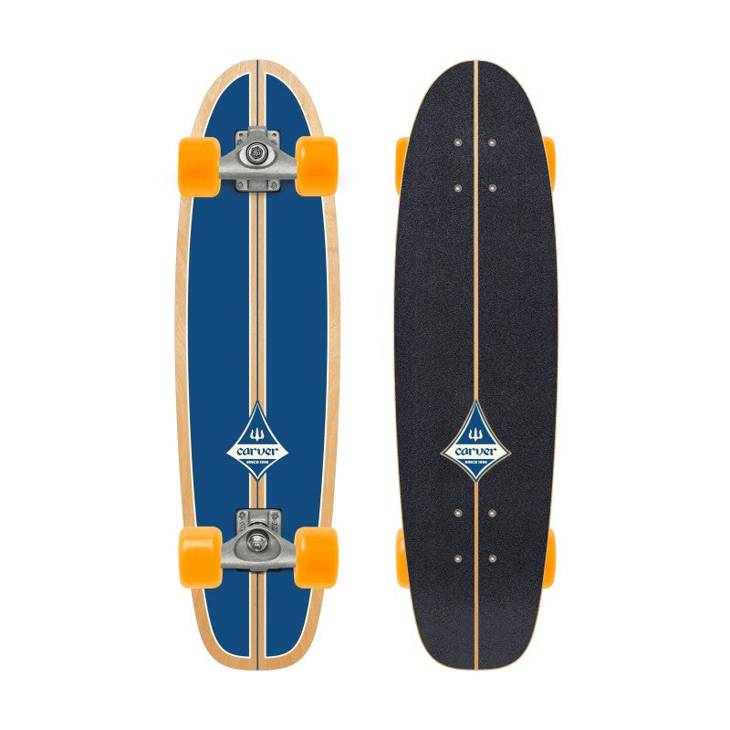 Carver Surfrider 29" Surf Skate Complete - Blue