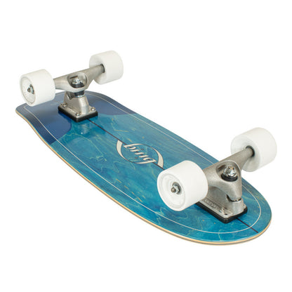 Carver x Bing Puck Dark Blue 28" Surf Skate Complete