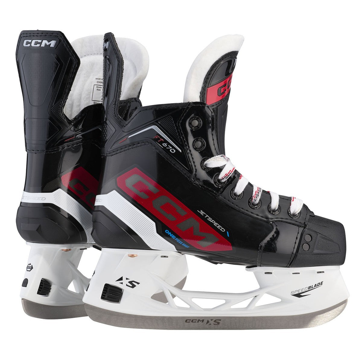 CCM Jetspeed FT670 Junior Ice Hockey Skates