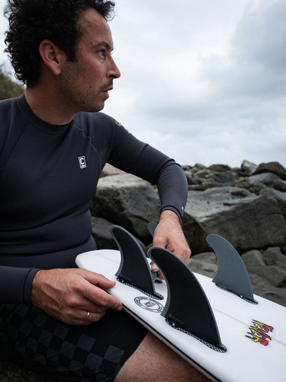 Devoted Csf Dual Tab Quad Fibreglass Fin Set - FCS/Thruster