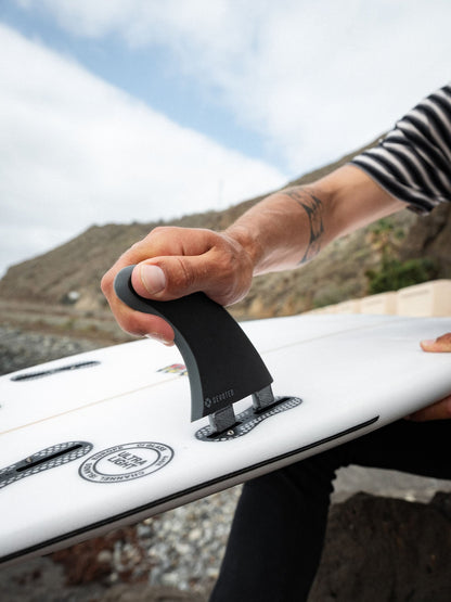 Devoted Csf Dual Tab Thruster Fibreglass Fin Set - FCS/Thruster