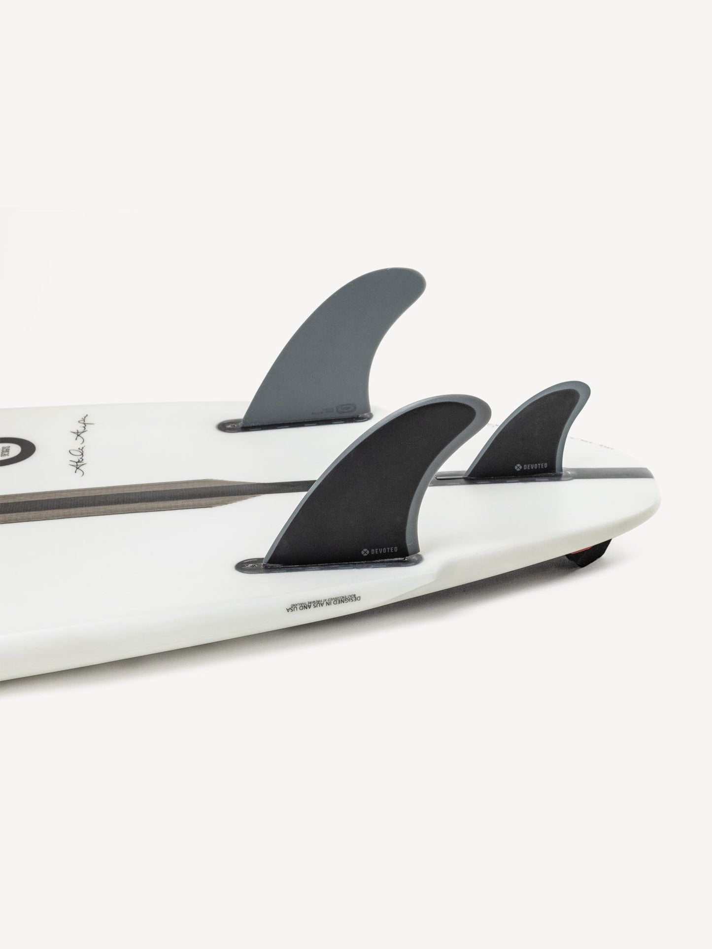 Devoted Csf Single Tab Twin+1 Fibreglass Fin Set - Futures/2+1