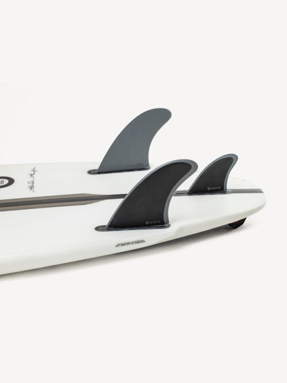 Devoted Csf Single Tab Twin+1 Fibreglass Fin Set - Futures/2+1