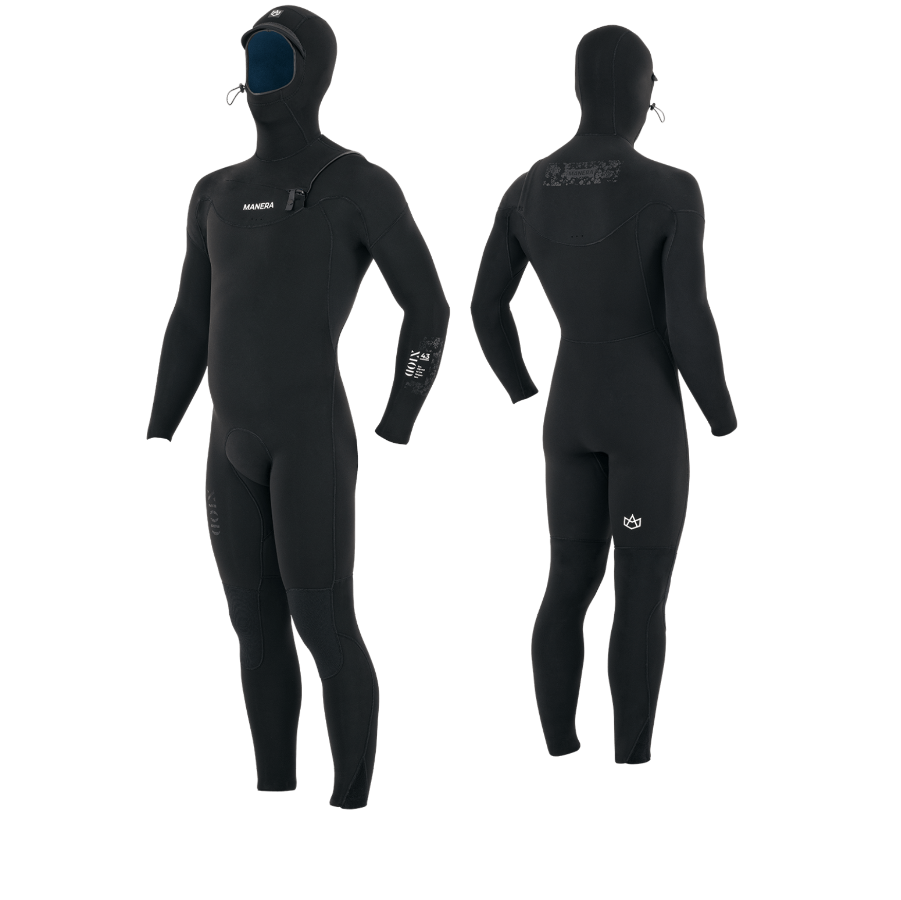 Manera X10D Hooded FZ 5/4/3mm - Fullsuit / Front-zip