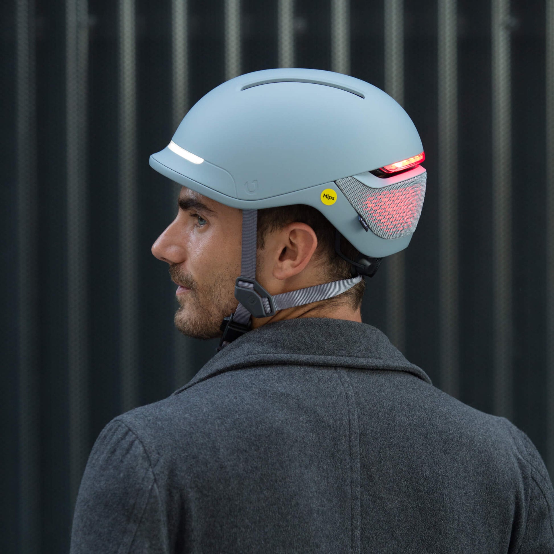 Unit 1 Faro V1 MIPS Helmet w/turn Signals - Helmet w/Lights