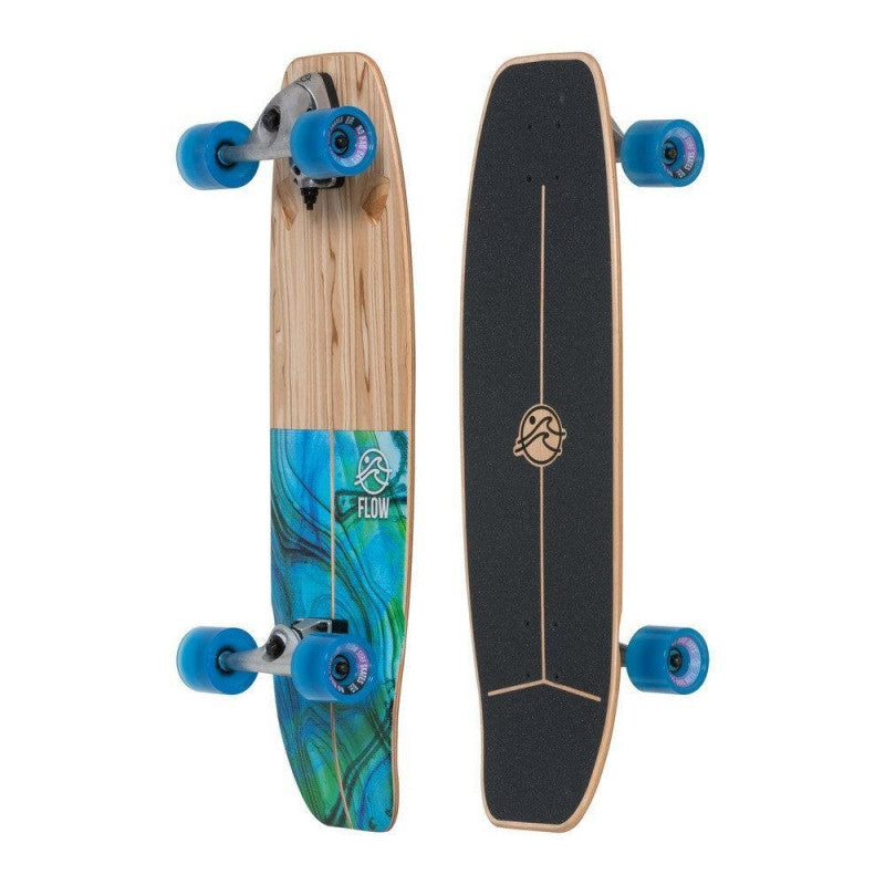 FLOW Surf Skates Wedge 32" Surfskate Complete - Surfskate Completes