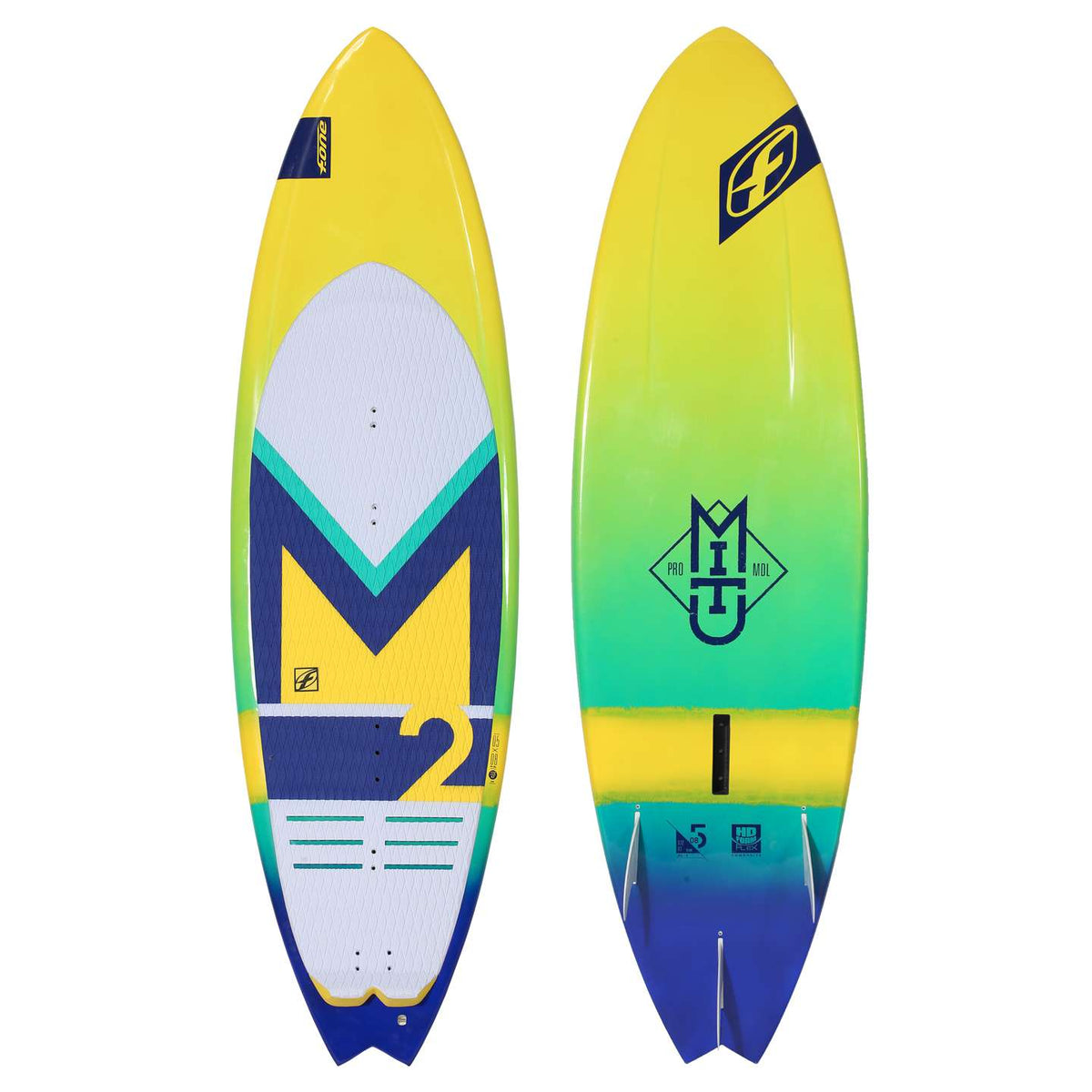 F-One 5'8 MITU PRO CONVERTIBLE Kite Surfboard (no fins) | 17 - Waveboards