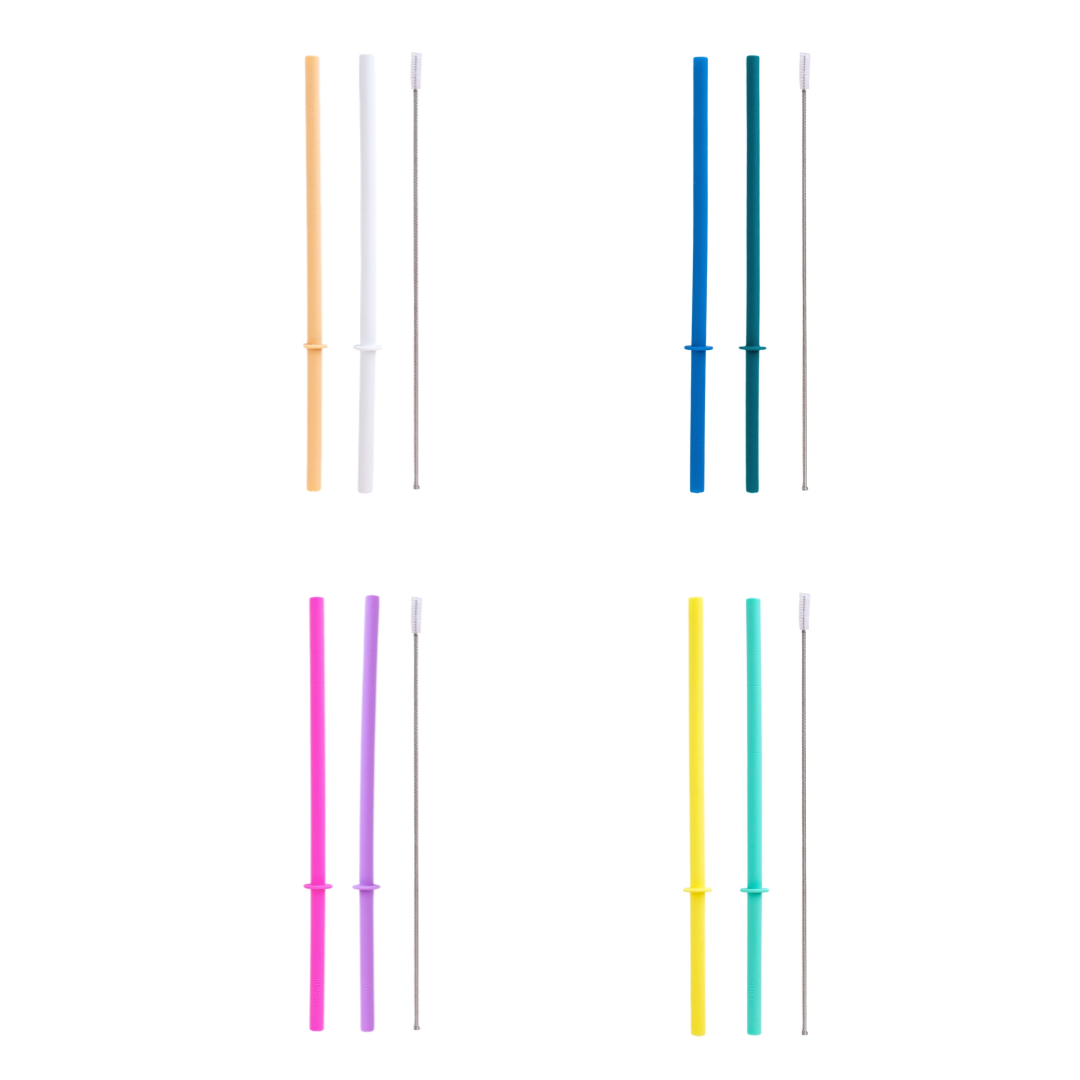 MontiiCo Flexi Stopper Straw set for Fusion Smoothie cup - Straws