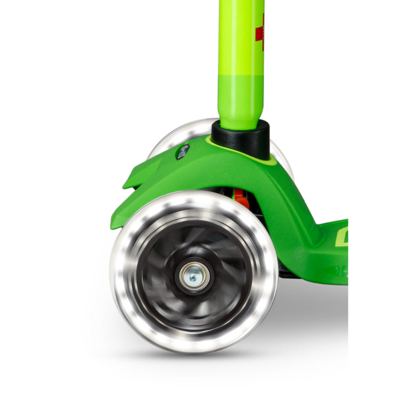 Micro MAXI Deluxe LED Neon - 3 Wheel Steps