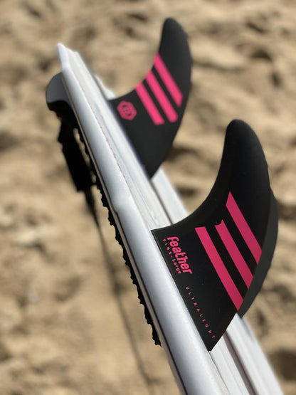 Feather Fins Ultralight Single Tab Hc Small (55-70Kg) - Futures/Thruster