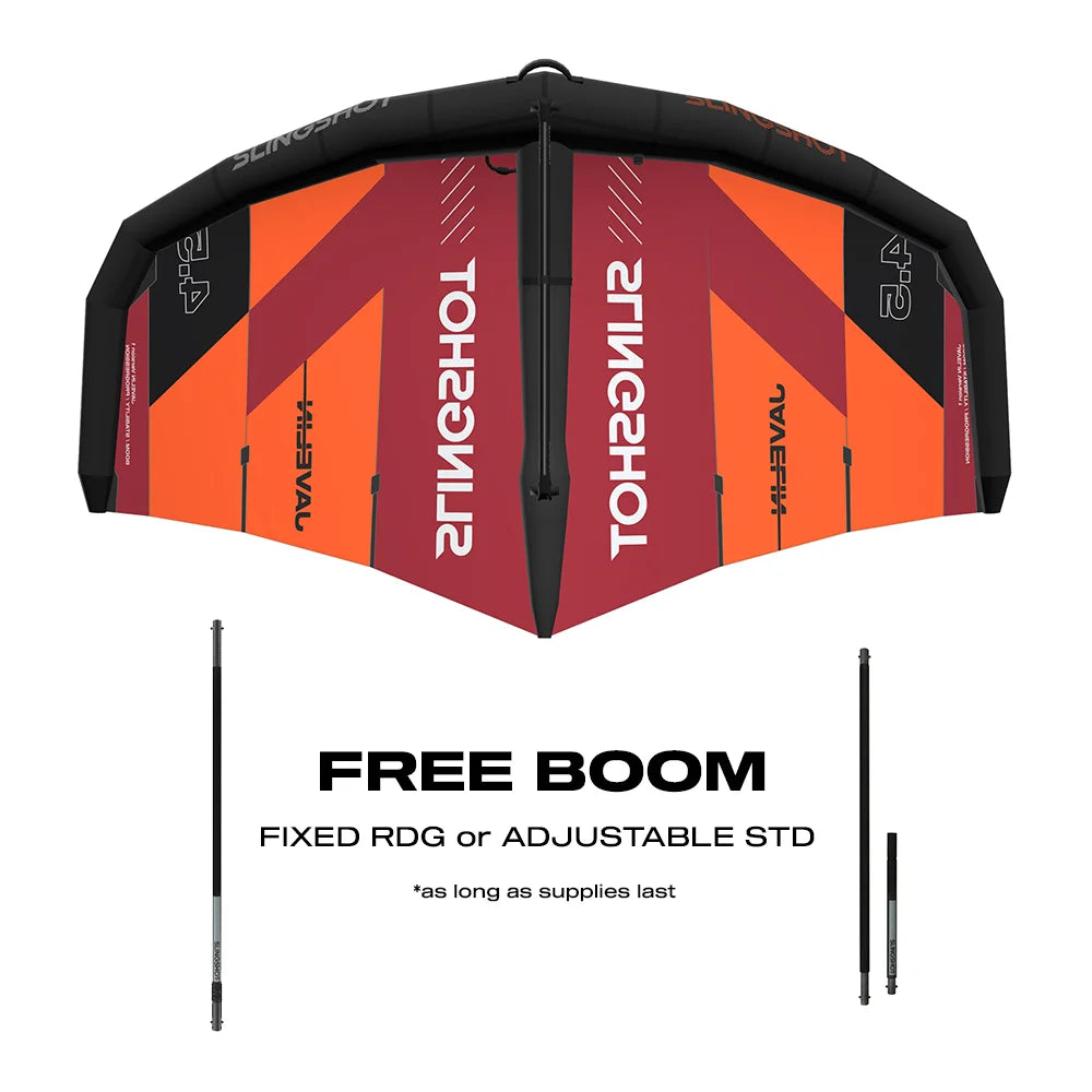 Slingshot Javelin V1 w/FREE Carbon Boom - Kite-Wings