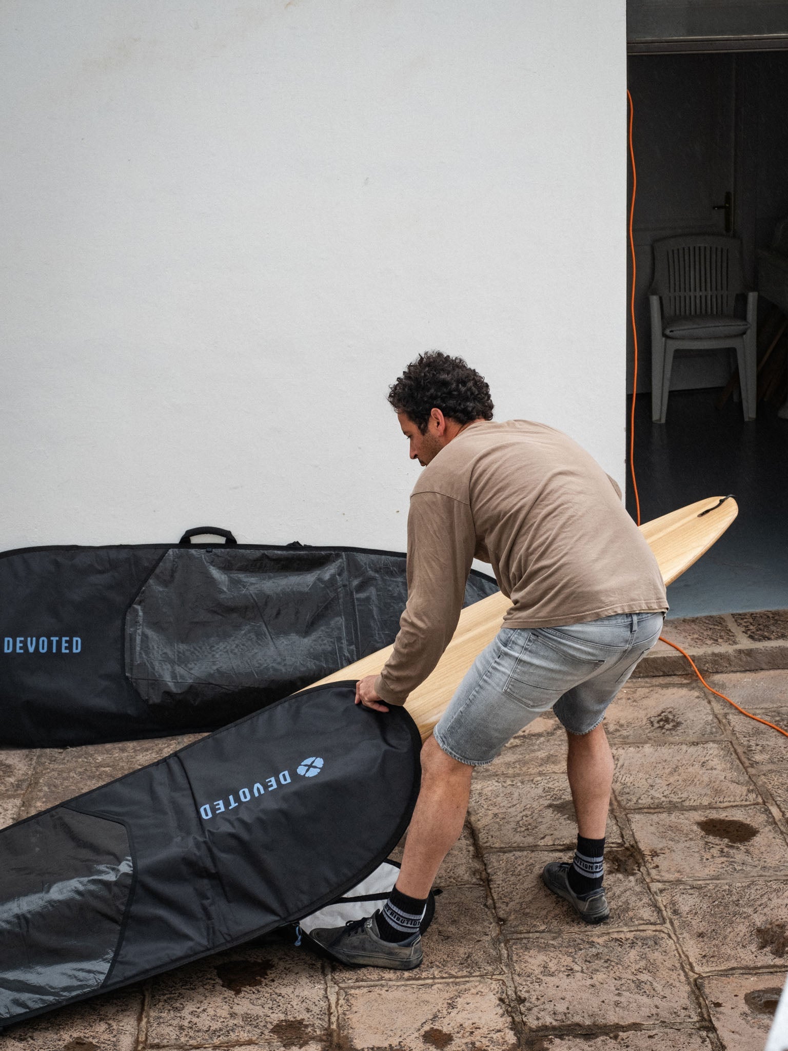 Devoted Longboard 5mm Lite Boardbag (Finslot) - Boardbags