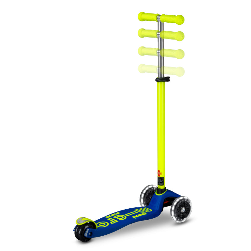 Micro MAXI Deluxe LED Neon - 3 Wheel Steps