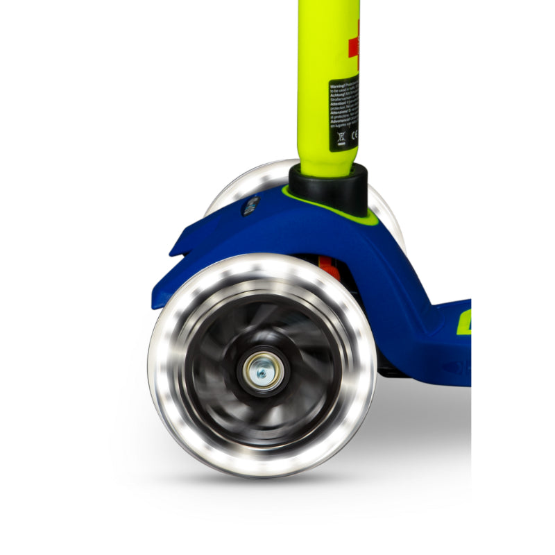 Micro MAXI Deluxe LED Neon - 3 Wheel Steps