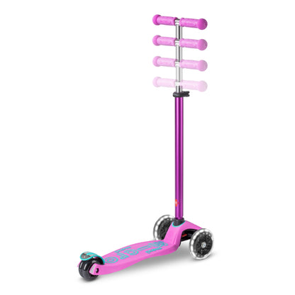Micro MAXI Deluxe LED - 3 Wheel Steps