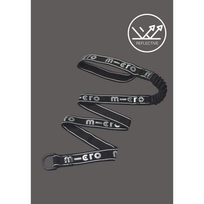 Micro Pull and Carry elastic Aqua reflective strap - Carry Straps