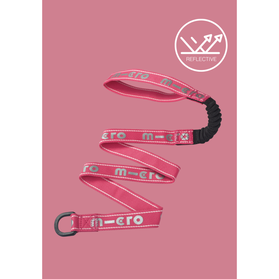 Micro Pull and Carry elastic Aqua reflective strap - Carry Straps