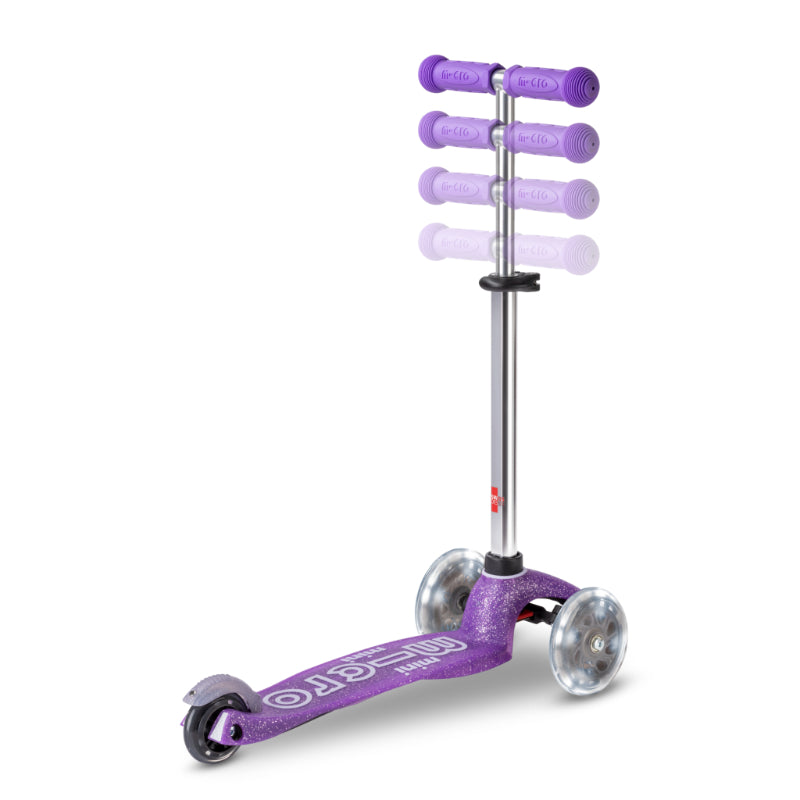 Micro MINI Deluxe Glitter LED - 3 Wheel Steps