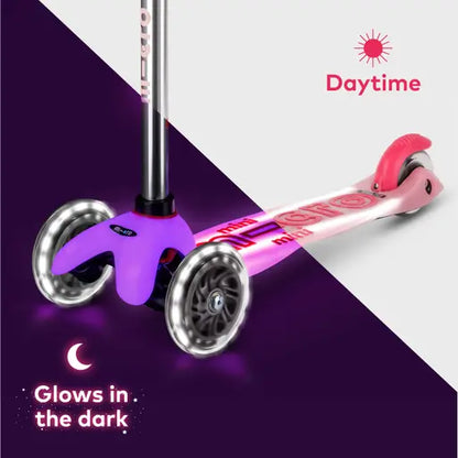 Micro MINI Deluxe Glow LED - 3 Wheel Steps