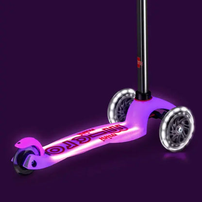 Micro MINI Deluxe Glow LED - 3 Wheel Steps