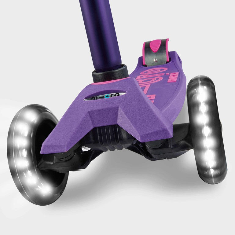 Micro MAXI Deluxe LED - 3 Wheel Steps
