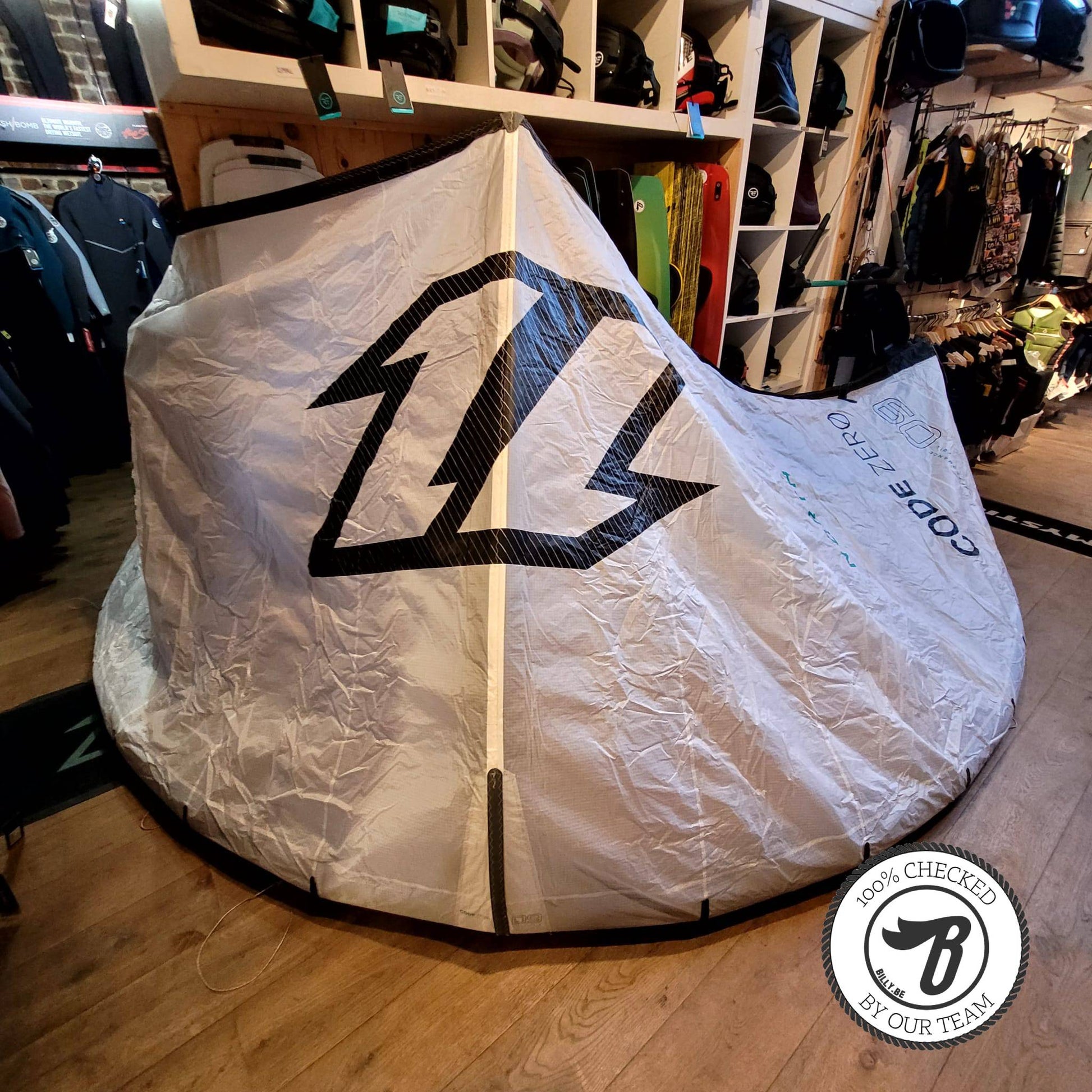North 9m CODE ZERO Kite Only w/bag USED | 23 - Kites (GRADE A)
