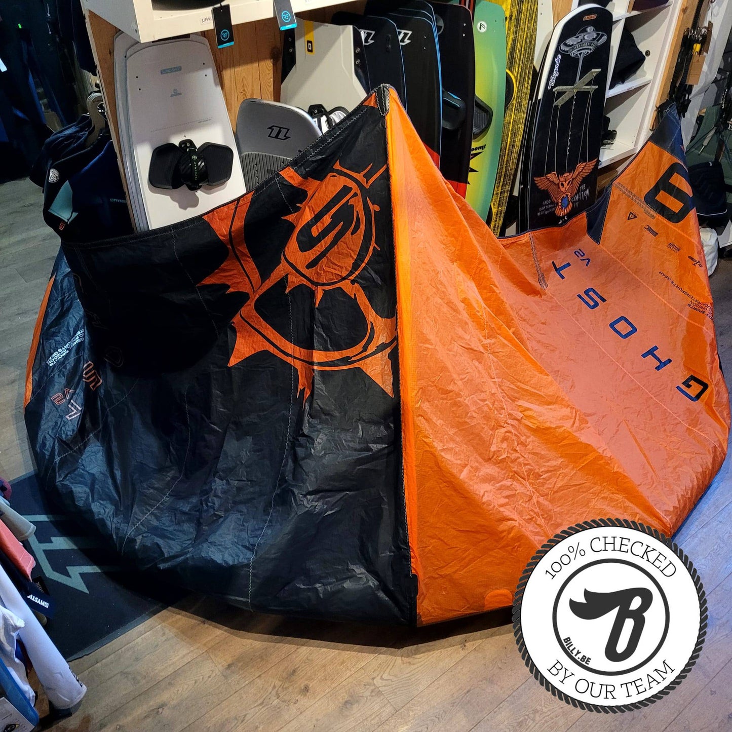 Slingshot 23 8m GHOST V2 Kite Only w/bag USED - Kites (GRADE C)