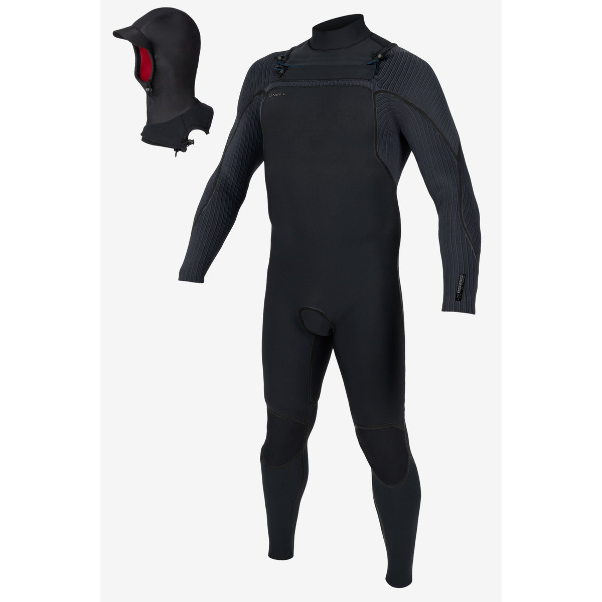 O'Neill Mutant 4/3+ Chest Zip Full w/Hood - Hooded / Fullsuits