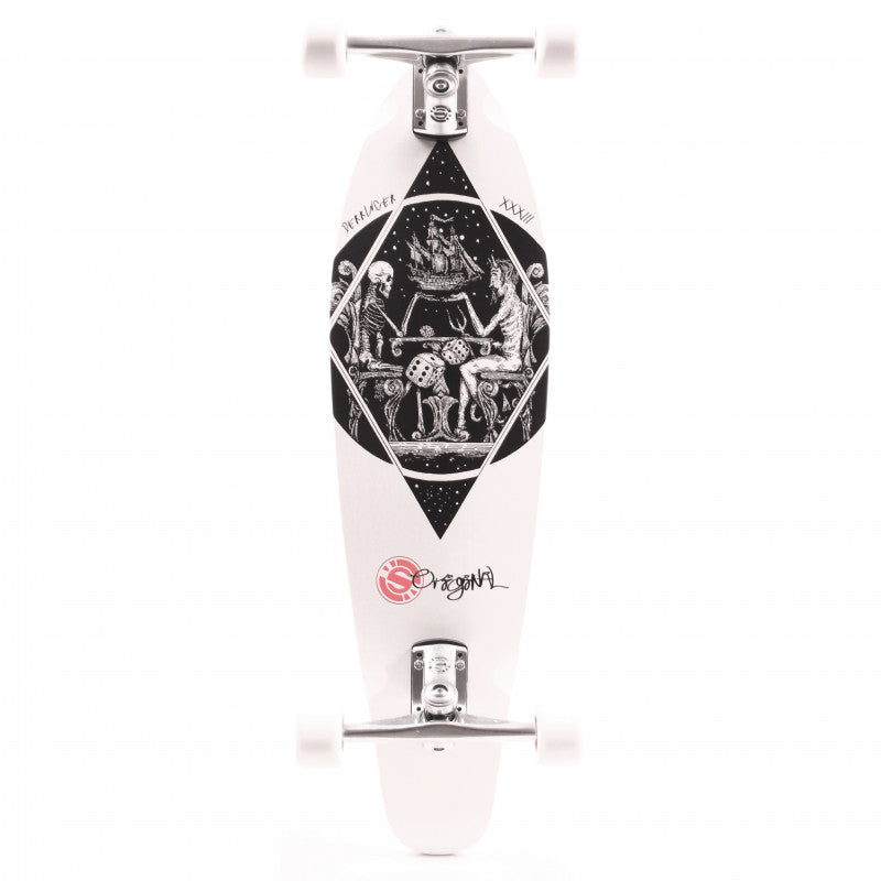 Original Derringer Flying Dutchman White 33" Surfskate Complete - Surfskate Completes
